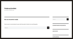 Desktop Screenshot of federacionnet.com.ar