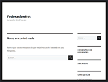 Tablet Screenshot of federacionnet.com.ar